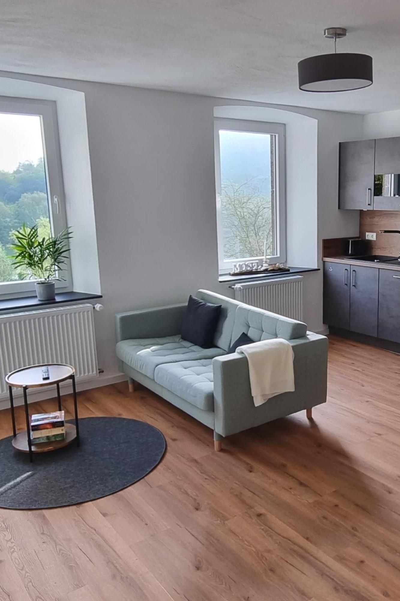 Ferienwohnung Winzerhaus Am Calmont - Terrasse Der Ruhe Bremm Exterior foto
